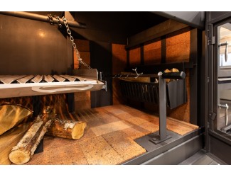 BBQ Buitenkeuken (model 2381) met houten meubel