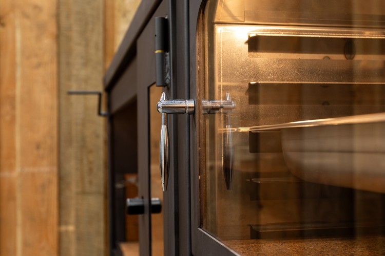 BBQ Buitenkeuken (model 2381) met houten meubel