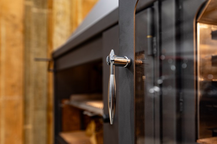 BBQ Buitenkeuken (model 2381) met houten meubel