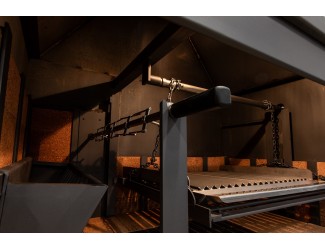 BBQ buitenkeuken (model 1301) met houten meubel